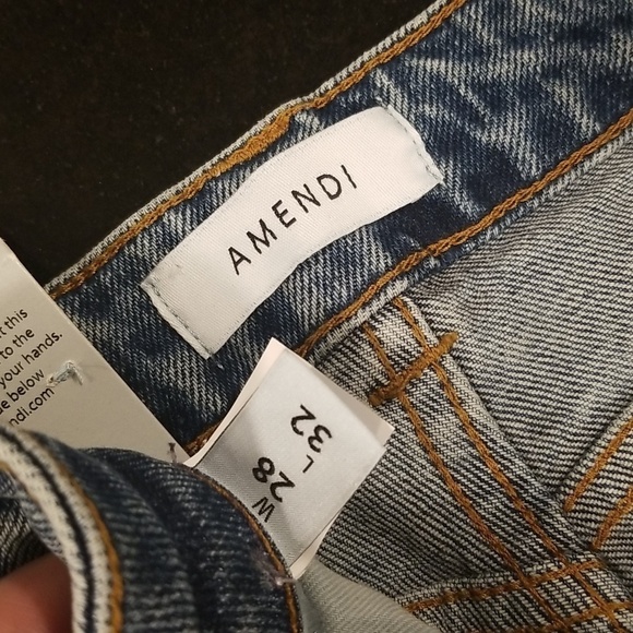 💕AMENDI💕 Joni Flare Jeans ~ Long Time Blue 28 x 32 NWT - Picture 14 of 16